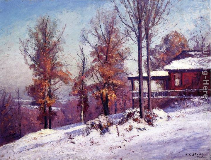 House of the Singing Winds painting - Theodore Clement Steele House of the Singing Winds art painting